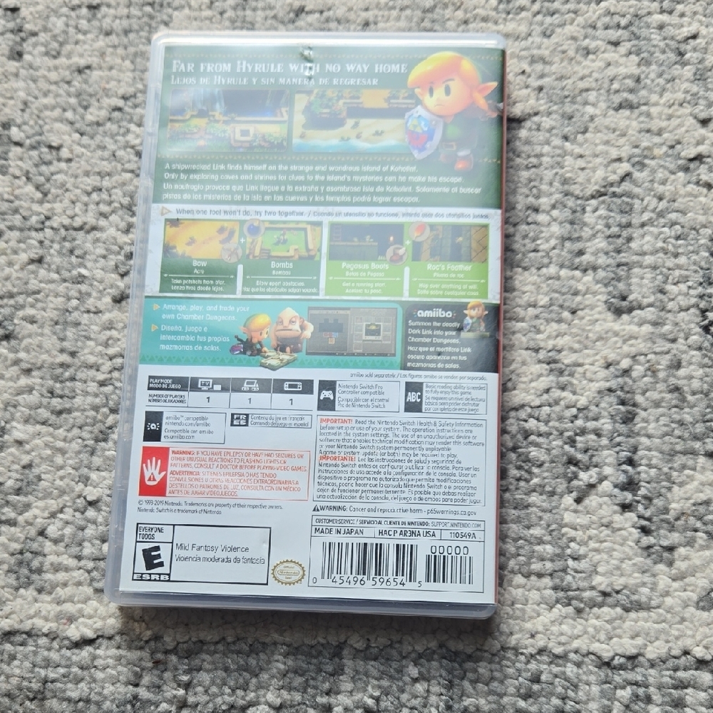 Nintendo The Legend of Zelda: Link's Awakening - Blue and Green - Picture 4 of 4